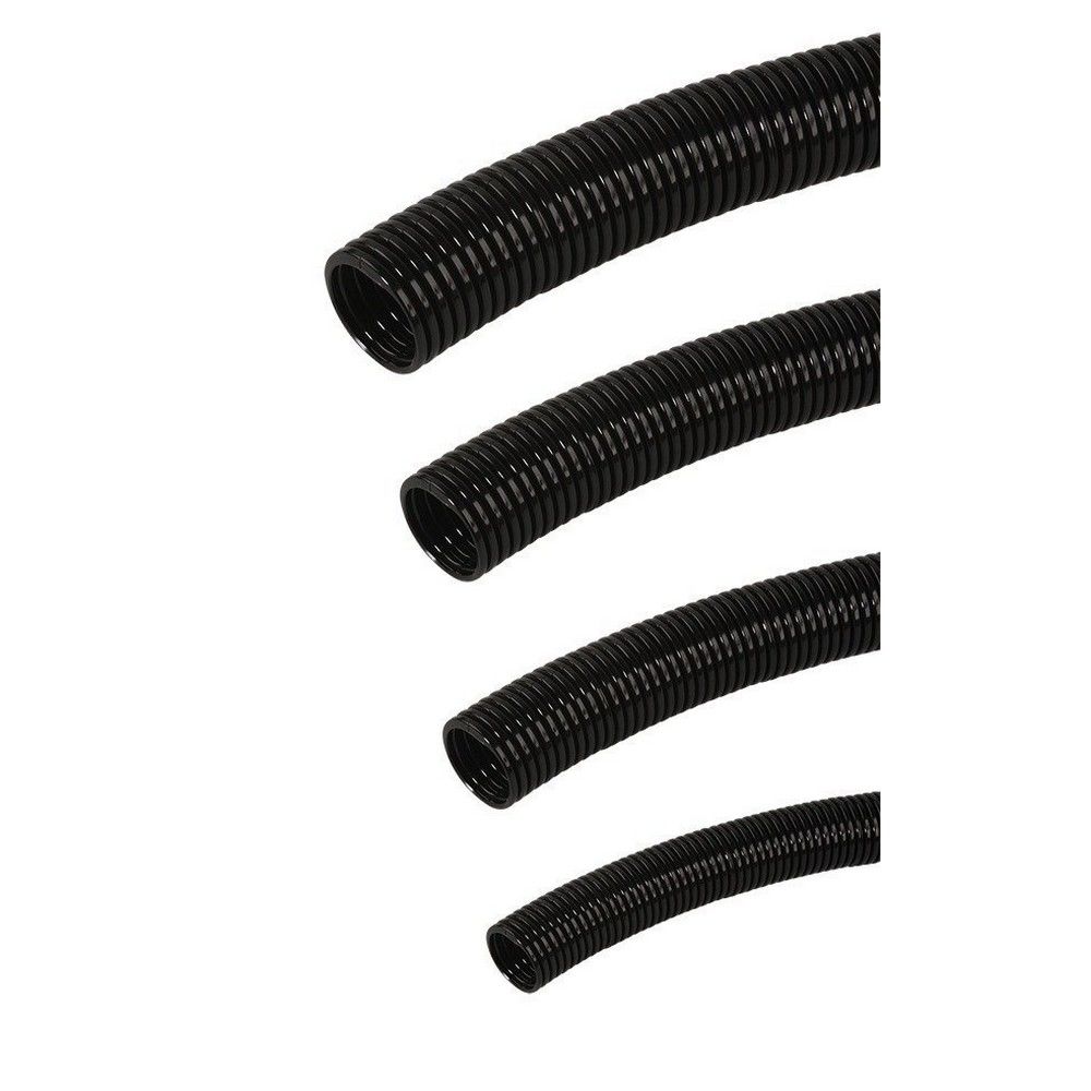 MUTLUSAN PLASTİK Ø50 PLASTİK SPİRAL (SİYAH) (25 METRE)