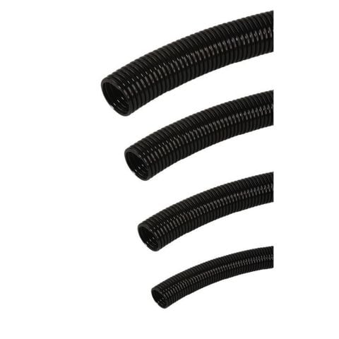 MUTLUSAN PLASTİK Ø50 PLASTİK SPİRAL (SİYAH) (25 METRE)