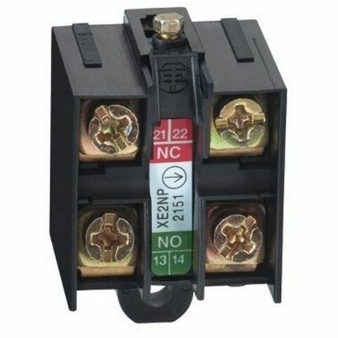 TELEMECANIQUE TELEMECANİQUE SENSORS XE2NP2151 1NK+1NA LİMİT SWİTCH KONTAK BLOĞU