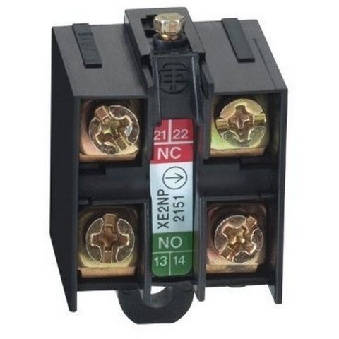 TELEMECANIQUE TELEMECANİQUE SENSORS XE2NP2151 1NK+1NA LİMİT SWİTCH KONTAK BLOĞU