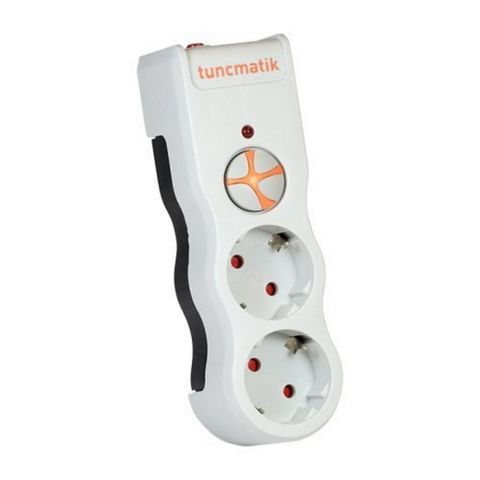 TUNÇMATİK POWERSURGE 2 Lİ AKIM KORUMALI PRİZ TSK5080