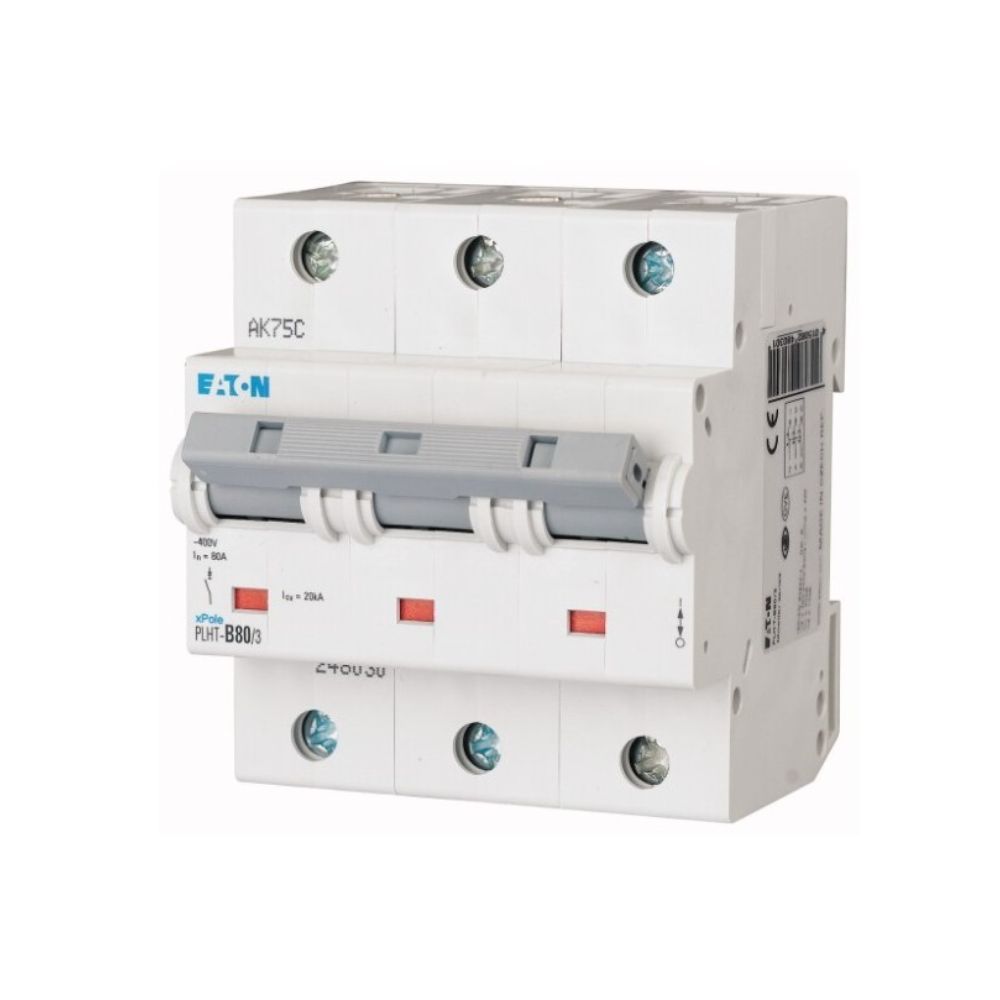 EATON PLHT-C80-3 OTOMATİK SİGORTA-20KA-C EĞRİSİ-3X- (RE Y7-211801