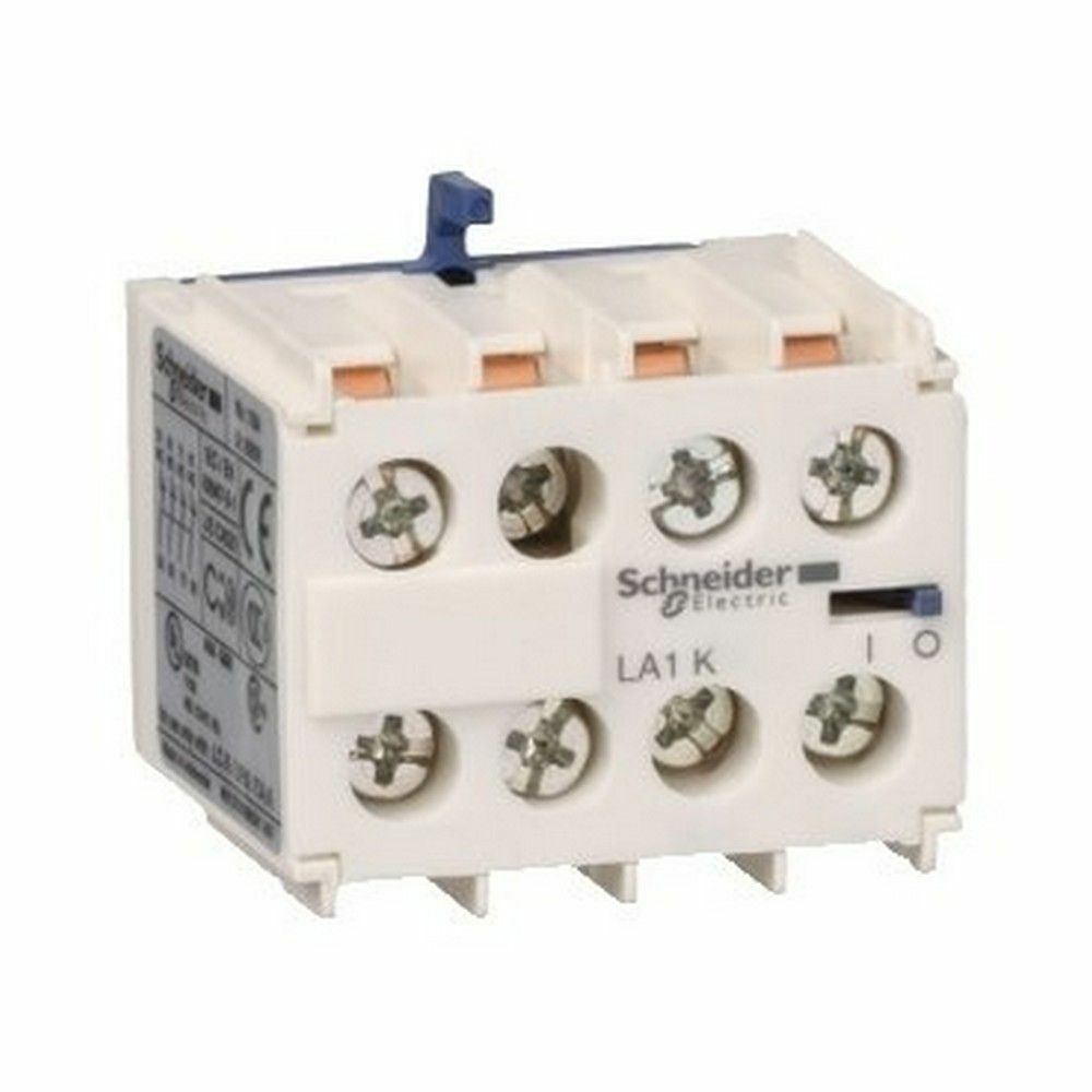 SCHNEIDER LA1KN40 TESYS K YARDIMCI KONTAK BLOĞU 4 NA VİDA KELEPÇESİ TERMİNALLERİ 3389110500073