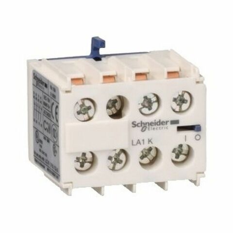 SCHNEIDER LA1KN40 TESYS K YARDIMCI KONTAK BLOĞU 4 NA VİDA KELEPÇESİ TERMİNALLERİ 3389110500073