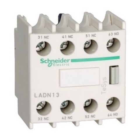 SCHNEIDER 1NA+3NK LC1D-LC1F VE CAD İÇİN ANİ YARDIMCI KONTAK BLOĞU 3389110383928