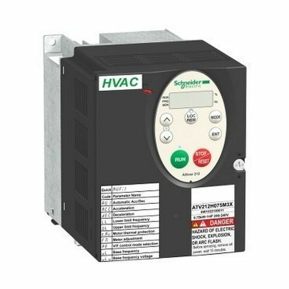 SCHNEIDER 2,2 KW 200/240V AC MONOFAZE MOTOR HIZ KONTROL CİHAZI 3606480071102 ATV12HU22M2