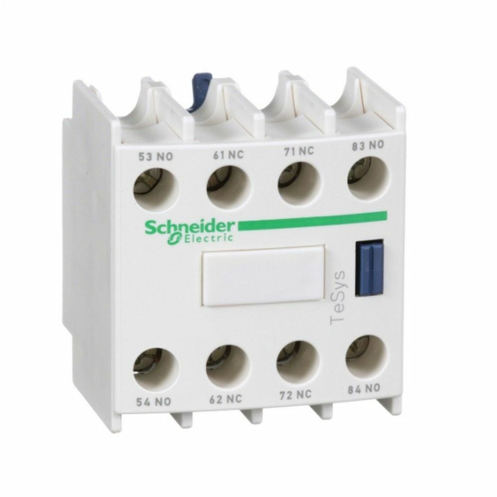 SCHNEIDER TESYS D YARDIMCI KONTAK BLOĞU 2NA + 2NK VİDA KELEPÇESİ TERMİNALLERİ 3389110384031