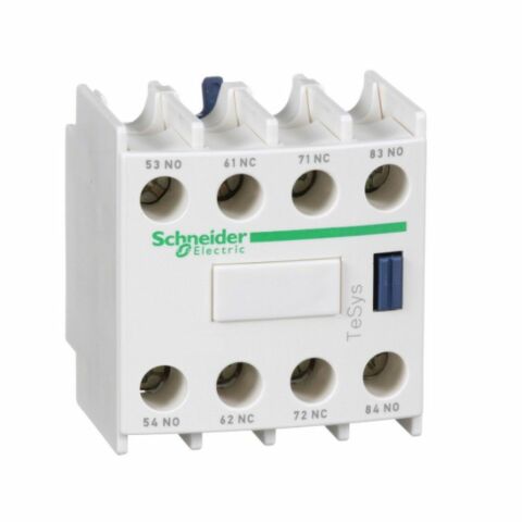 SCHNEIDER TESYS D YARDIMCI KONTAK BLOĞU 2NA + 2NK VİDA KELEPÇESİ TERMİNALLERİ 3389110384031