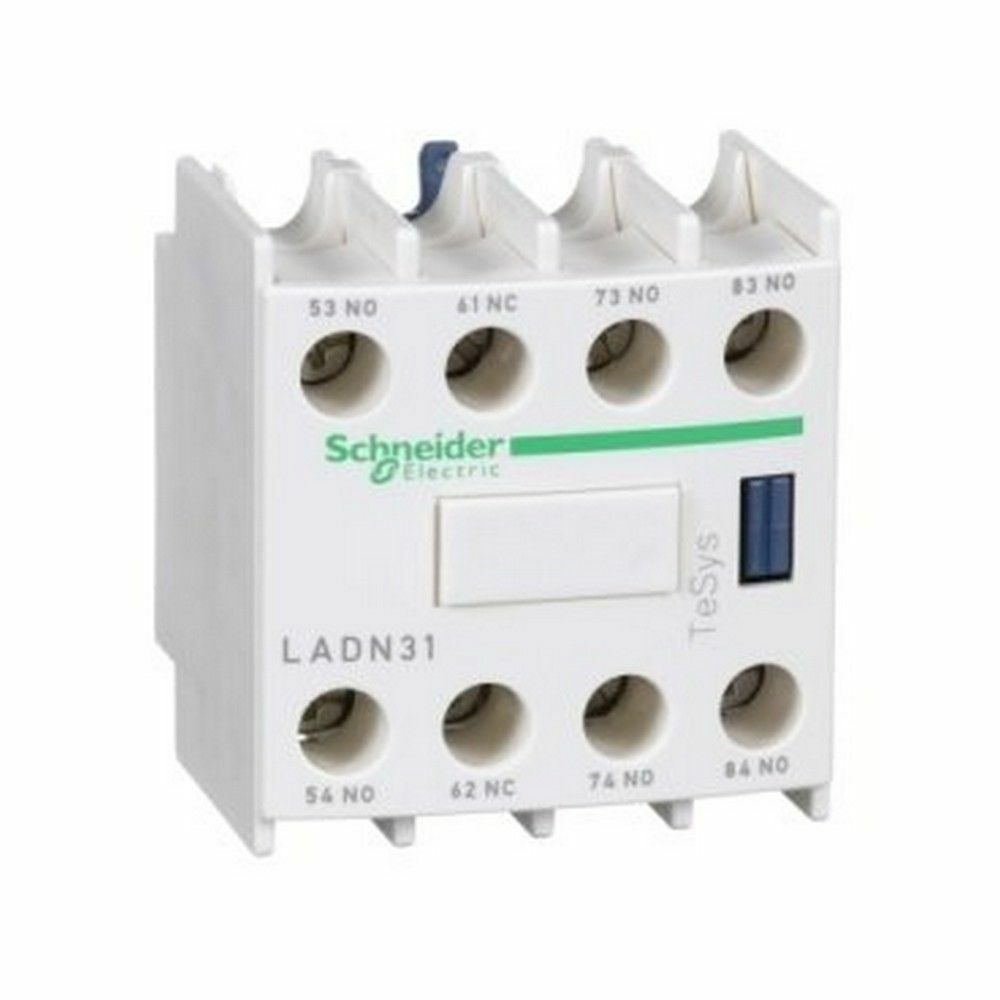 SCHNEIDER TESYS D YARDIMCI KONTAK BLOĞU 3NA + 1NK VİDA KELEPÇESİ TERMİNALLERİ 3389110384178