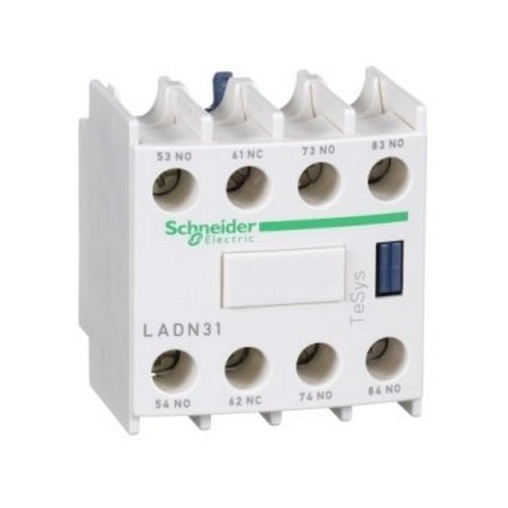 SCHNEIDER TESYS D YARDIMCI KONTAK BLOĞU 3NA + 1NK VİDA KELEPÇESİ TERMİNALLERİ 3389110384178