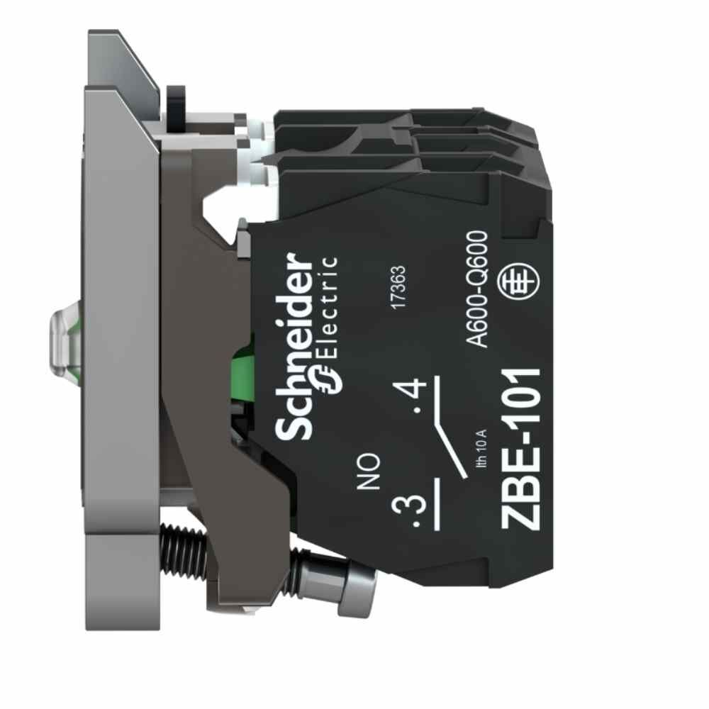 SCHNEIDER ENTEGRE LED'Lİ 24V GÖVDE/SABİTLEME BİLEZİKLİ MAVİ IŞIK BLOĞU 2NA ZB4BW0B63