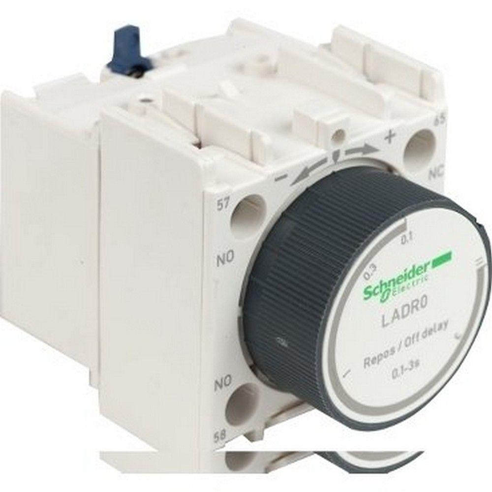 SCHNEIDER LADR0 0,1-3S DÜŞME GECİKMELİ PNÖMATİK ZAMAN RÖLESİ BLOĞU 3389110386141