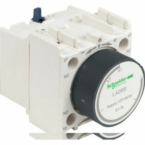 SCHNEIDER LADR0 0,1-3S DÜŞME GECİKMELİ PNÖMATİK ZAMAN RÖLESİ BLOĞU 3389110386141