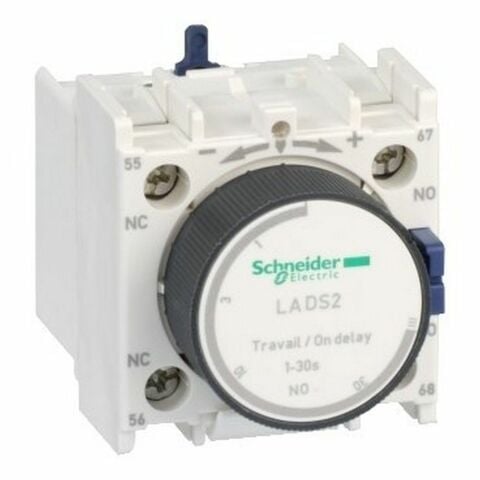 SCHNEIDER 1-30 SN LC1D-LC1F VE CAD İÇİN PNÖMATİK ZAMAN RÖLESİ YILDIZ-ÜÇGEN DEVRESİ İÇİN ÇEKME GECİKTİRMESİ YAYLI KLEMENS BAĞLANTI 3389110386103