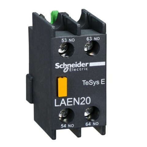 SCHNEIDER EASYPACT TVS YARDIMCI KONTAK BLOĞU 1 NA + 1 NK VİDALI KELEPÇE TERMİNALLERİ 3606480325250