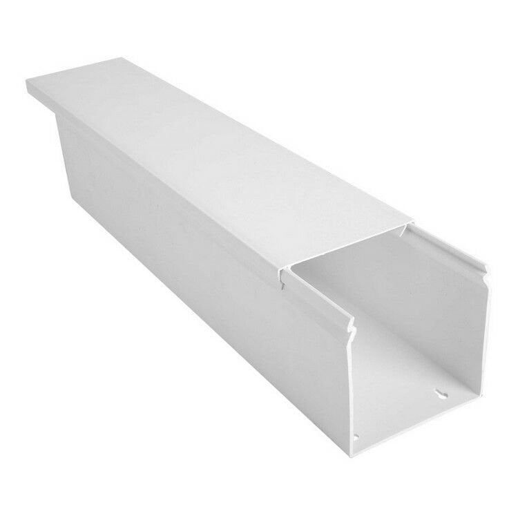 MUTLUSAN PLASTİK 100X100 KABLO KANALI EKO (KUTULU) (20 METRE)