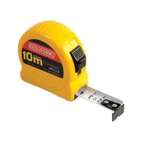 CETAFORM P05B-1025 COMPACT ŞERİT METRE-10 M X 25MM-CETAFRM ŞERİT METRE