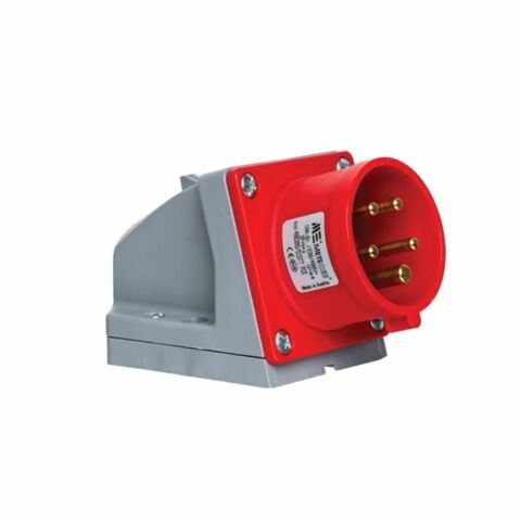 METE ENERJİ 5X16A. IP44 DUVAR FISI -EGIK GÖVDELI- - 406305