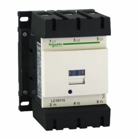 SCHNEIDER 55KW 115A 1NA+1NK KONTAKTÖR 24V AC KUMANDA 3389110376609