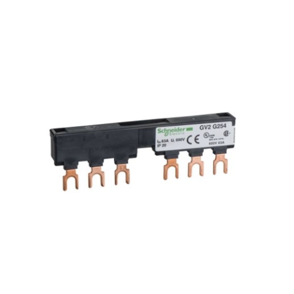 SCHNEIDER 2 ADET GV2 BESLEME İÇİN BESLEME BARASI 3 KUTUPLU 54MM ADIM GENİŞLİĞİ 3389110555936