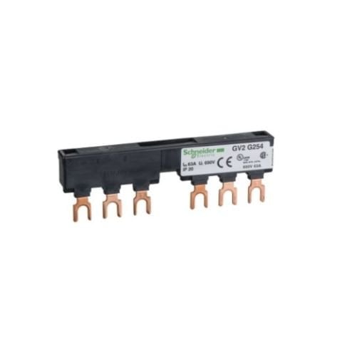 SCHNEIDER 2 ADET GV2 BESLEME İÇİN BESLEME BARASI 3 KUTUPLU 54MM ADIM GENİŞLİĞİ 3389110555936