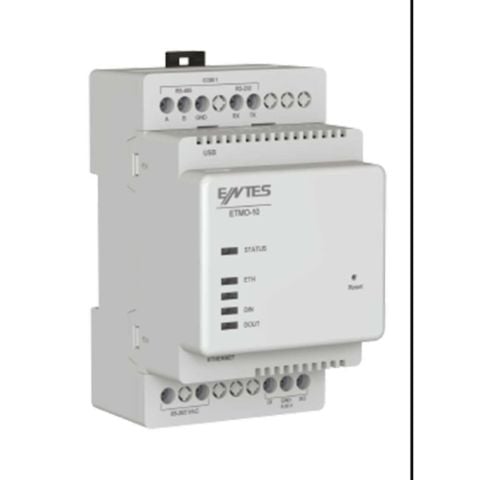 ENTES ETMO-10 85-265 VAC-DC ETHERNET GATEWAY M5254