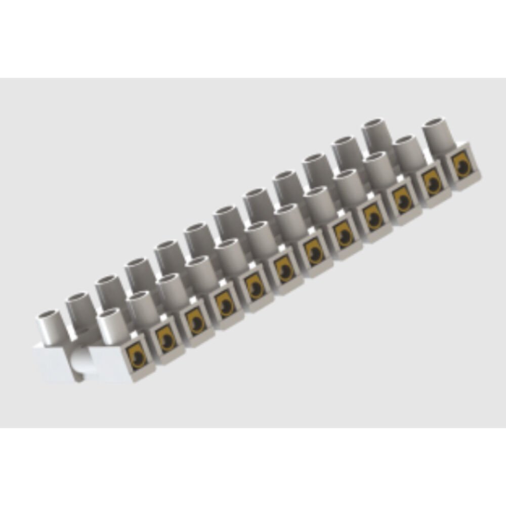 ORTAÇ 1 NO 2 Lİ SOKET KLEMENS BEYAZ SK 102