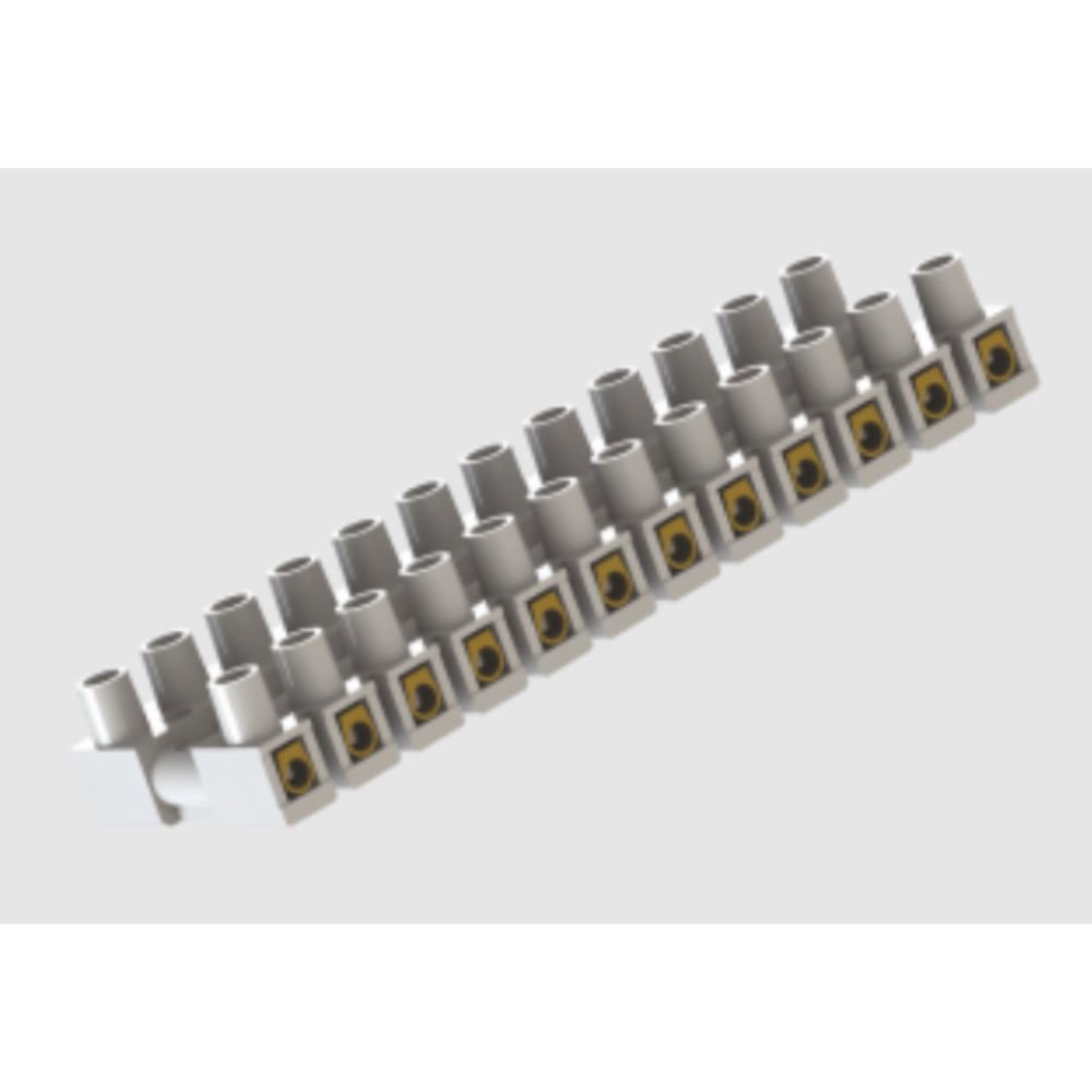 ORTAÇ 1 NO 2 Lİ SOKET KLEMENS BEYAZ SK 102