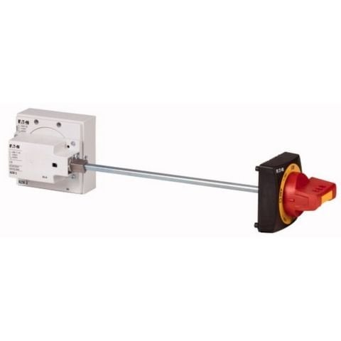 EATON NZM2-XSR-L KOMPAKT ŞALTER AKSESUARI: YANDAN (SOL) UZATMALI DÖNER KURMA KOLU SETİ-SARI-KIRMIZI NZM2