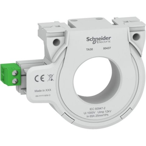 SCHNEIDER REZİDÜEL AKIM KORUMA TA İÇİN KAPALI TOROİD ÇAP 30 MM 3303430504375