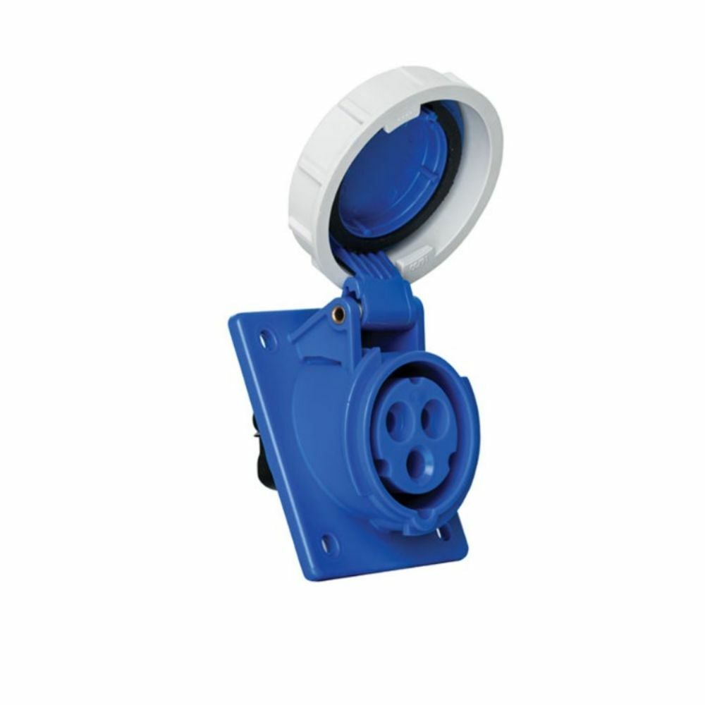 METE ENERJİ 3X16A. IP67 MAKINE PRIZI -EGIK-(VİDALİ BAGL) - 406503V