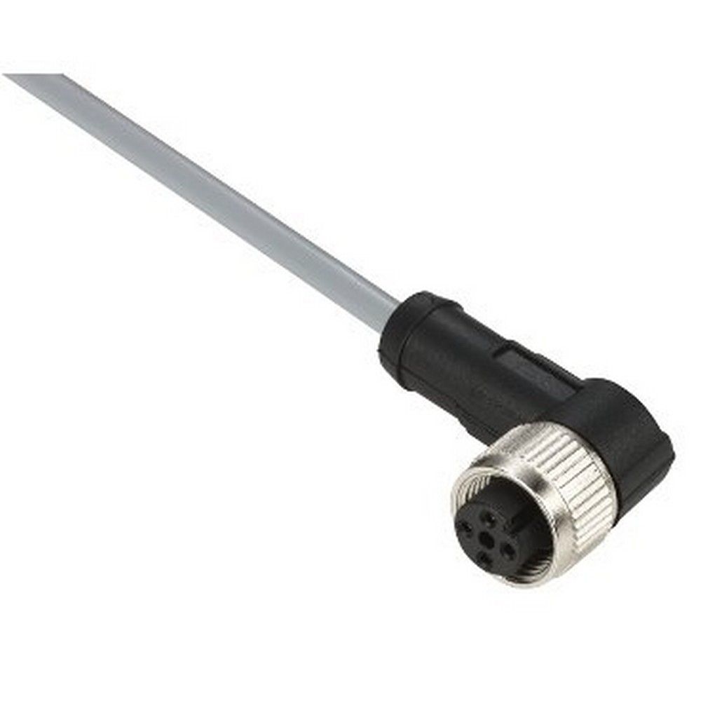 TELEMECANIQUE TELEMECANİQUE SENSORS XZC-PV1241L2 M12 4 PİNLİ 90 DERECE 2M KABLOLU KONNEKTÖR