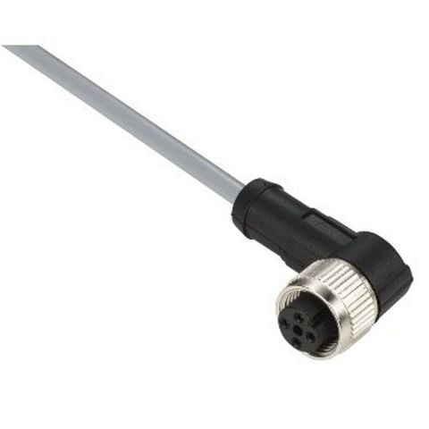 TELEMECANIQUE TELEMECANİQUE SENSORS XZC-PV1241L2 M12 4 PİNLİ 90 DERECE 2M KABLOLU KONNEKTÖR