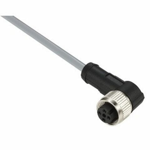 TELEMECANIQUE TELEMECANİQUE SENSORS XZC-PV1241L2 M12 4 PİNLİ 90 DERECE 2M KABLOLU KONNEKTÖR