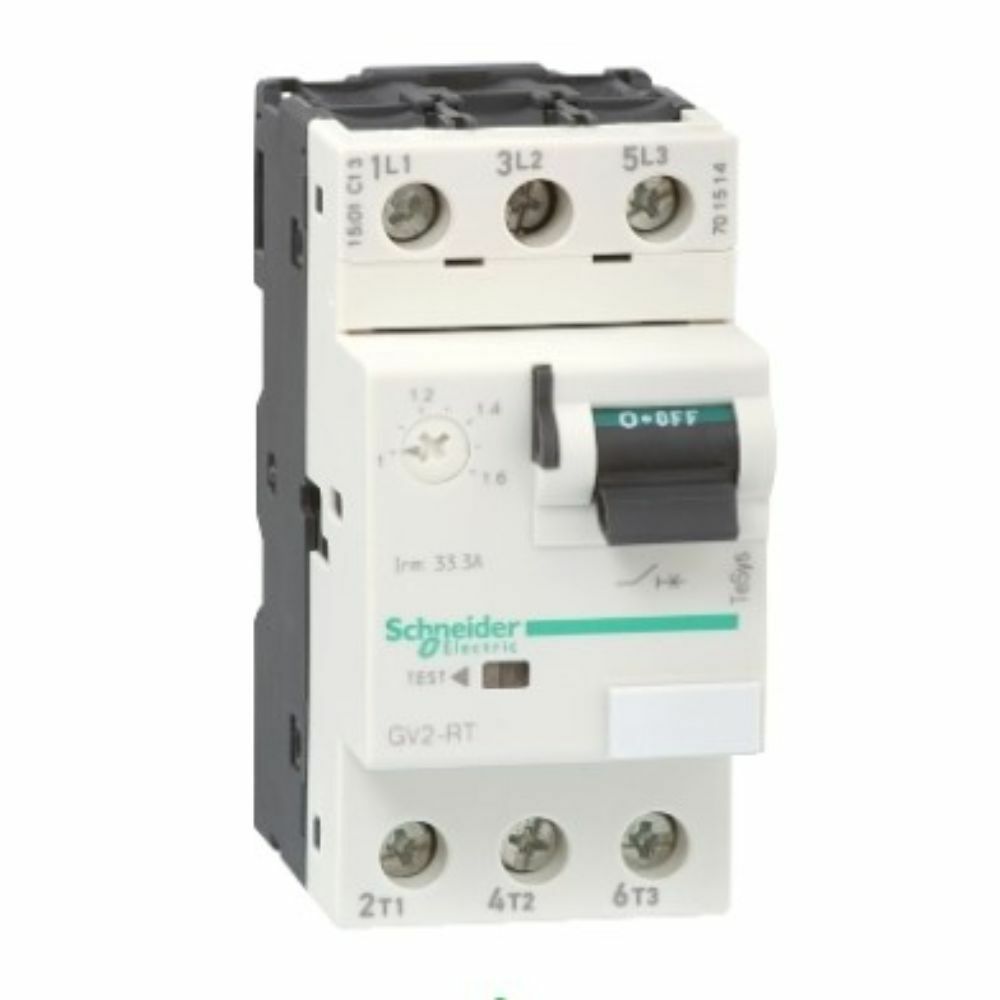 SCHNEIDER TESYS GV2 MOTOR DEVRE KESİCİ TERMİK MANY. 0.4-0.63A GV2RT04