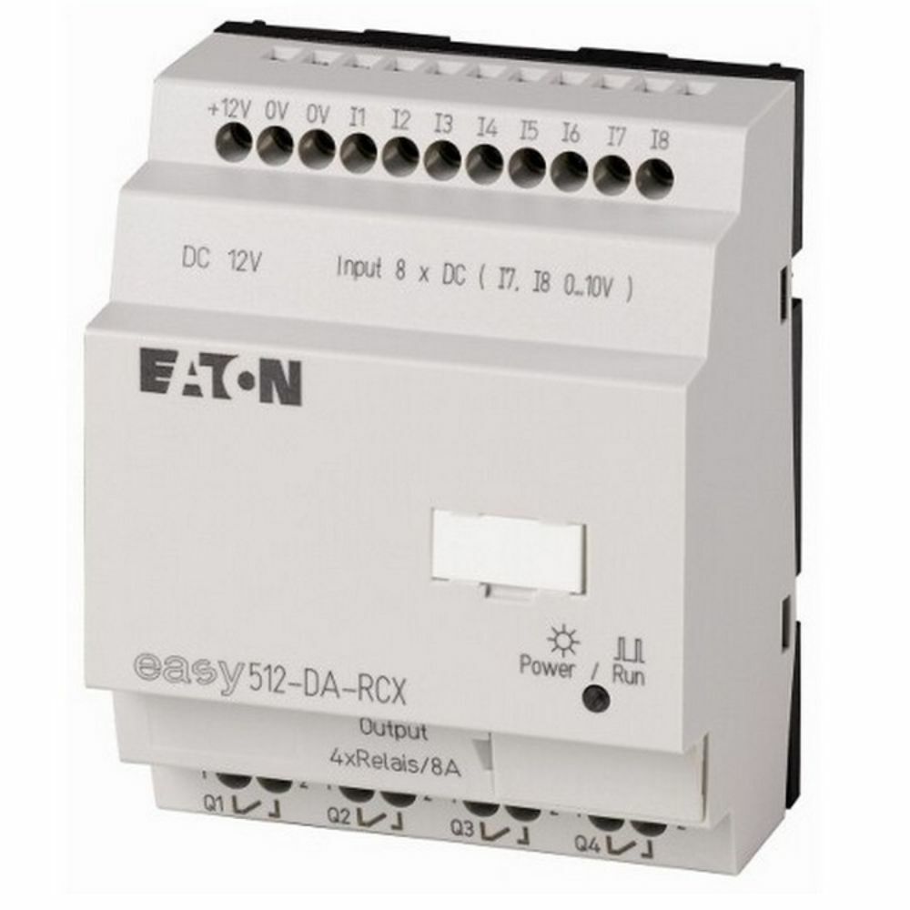 EATON EASY512-DA-RCX EASY RÖLE-EKRANSIZ, 12VDC 8DI