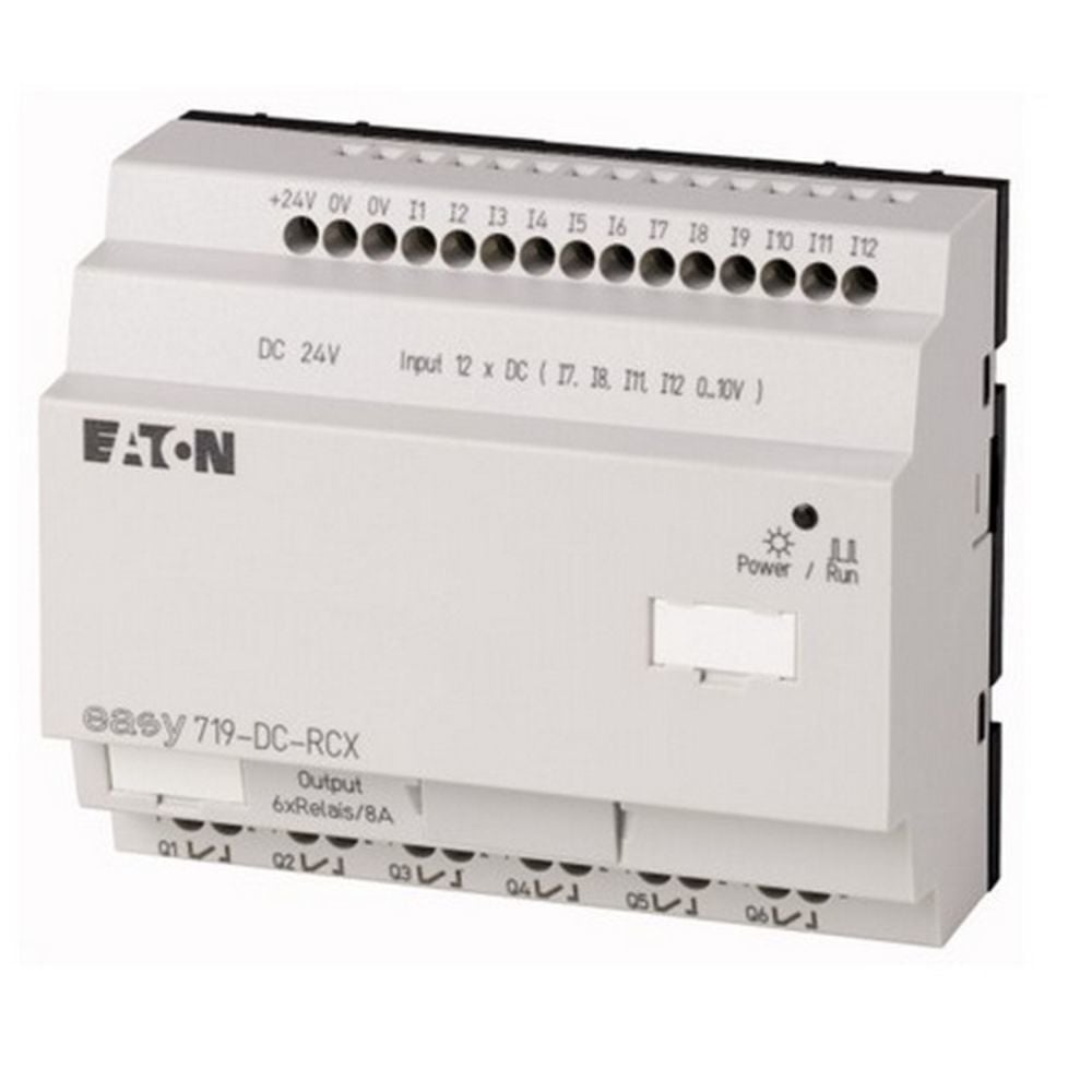 EATON EASY719-DC-RCX EASY RÖLE-EKRANSIZ, 24VDC 12D