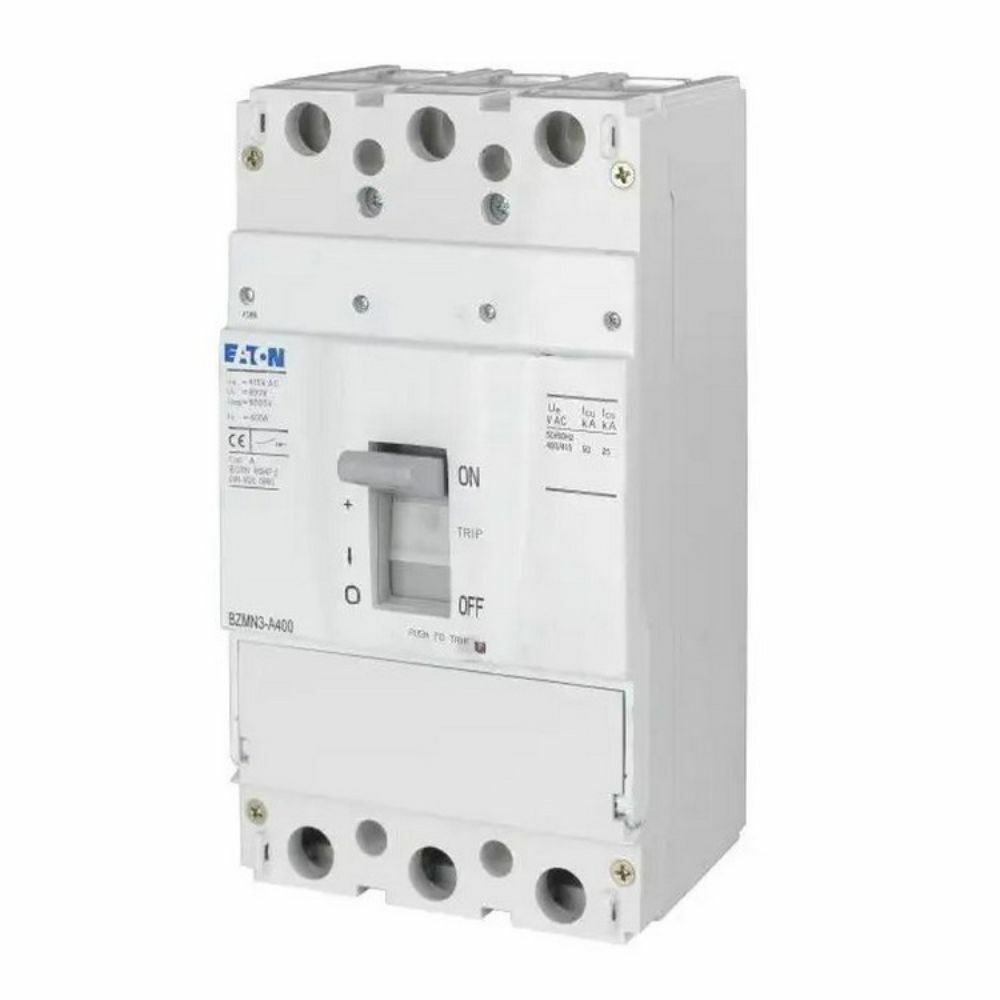 EATON BZMN3-A400 KOMPAKT ŞALTER (SABİT TERMİK-MANYETİK KORUMALI) 3X400A 50KA