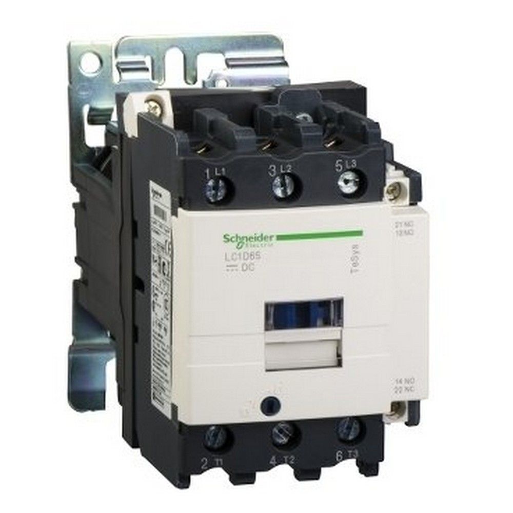 SCHNEIDER LC1D80BD TESYS D KONTAKTÖR 3P(3 NA) AC3 <= 440 V 80 A 24 V DC BOBİN 3389110439977