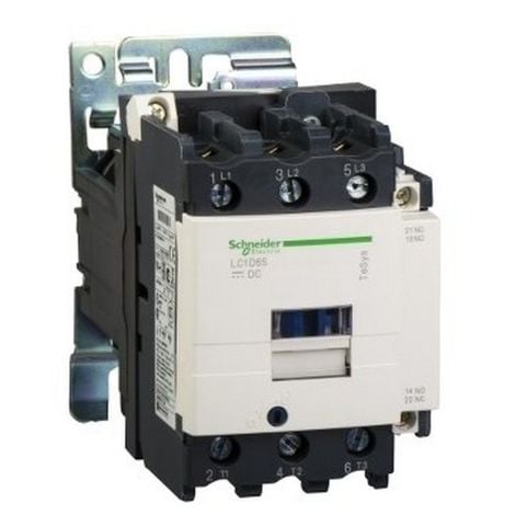 SCHNEIDER LC1D80BD TESYS D KONTAKTÖR 3P(3 NA) AC3 <= 440 V 80 A 24 V DC BOBİN 3389110439977