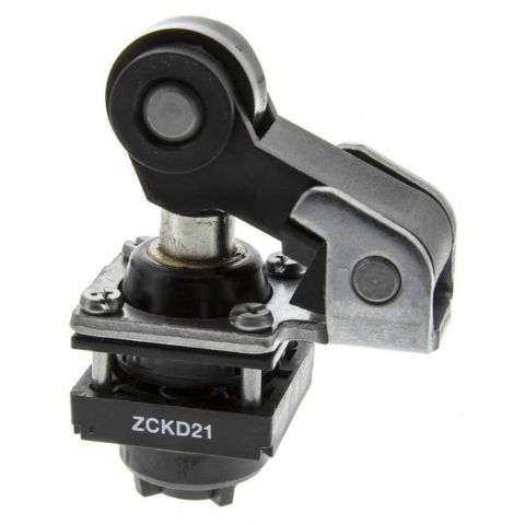 TELEMECANIQUE TELEMECANİQUE SENSORS ZCK-D21 YATAY HARAKETLİ TERMOPLASTİK MAKARALI KOL LİMİT SWİTCH KAFASI