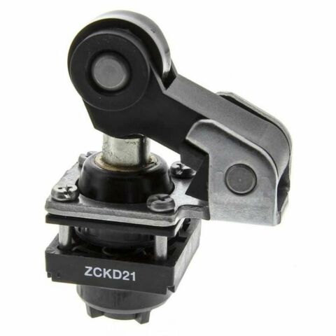 TELEMECANIQUE TELEMECANİQUE SENSORS ZCK-D21 YATAY HARAKETLİ TERMOPLASTİK MAKARALI KOL LİMİT SWİTCH KAFASI