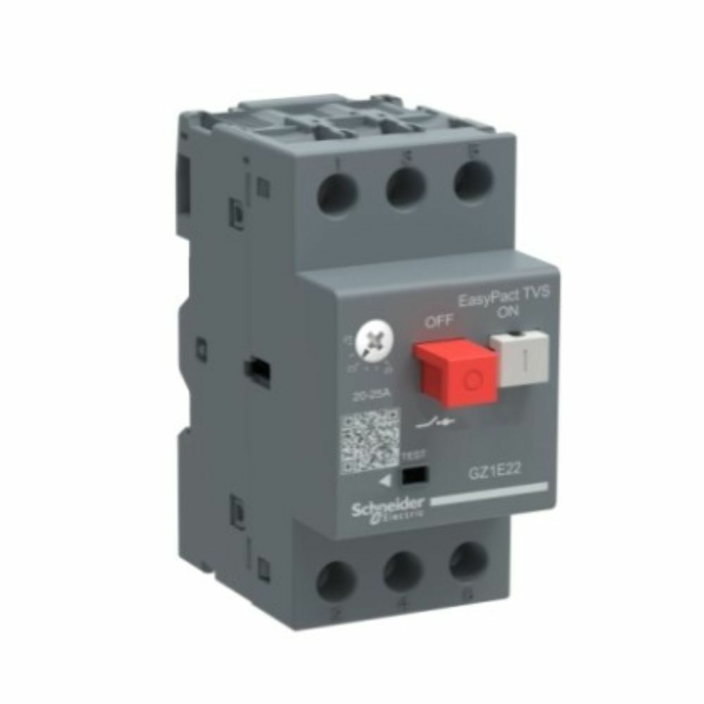 SCHNEIDER EASYPACT TVS MOTOR KORUMA ŞALTERİ TERMİK MANYETİK 0.16-0.25A GZ1E02
