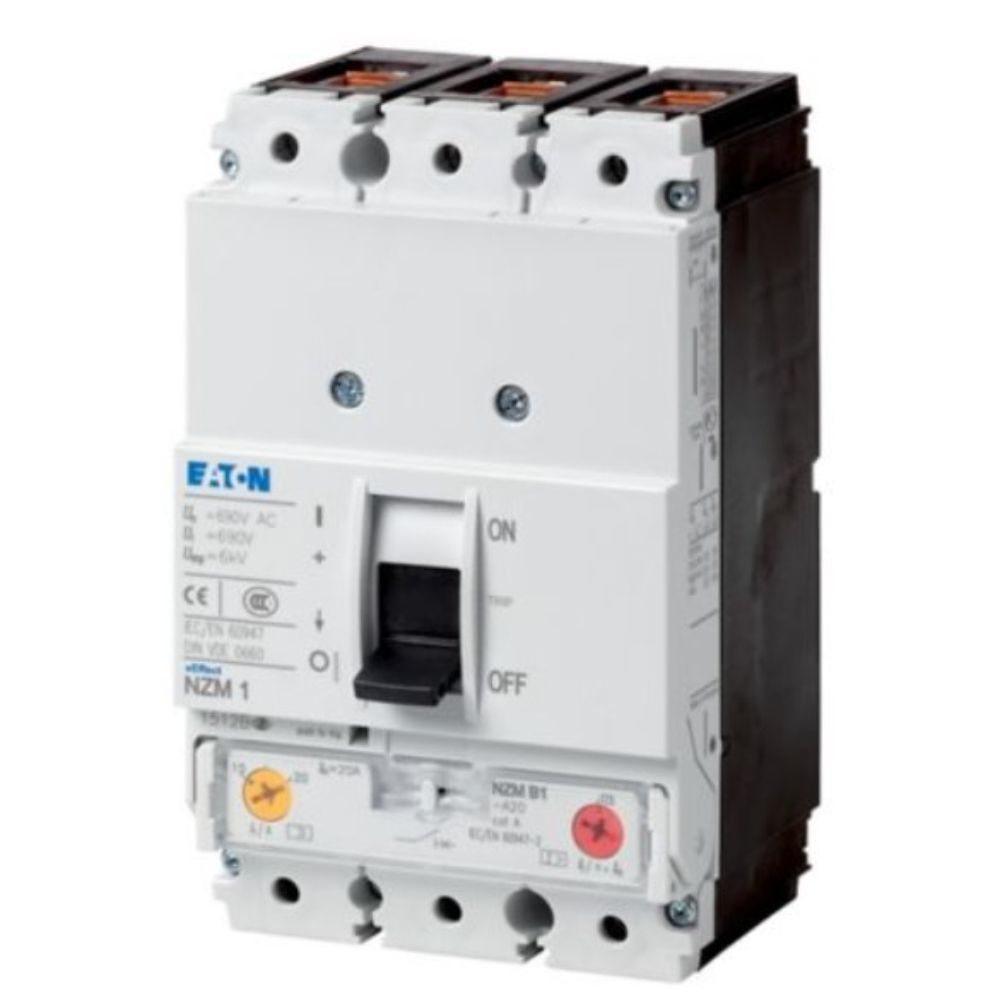 EATON NZMN1-A50 KOMPAKT ŞALTER (AYARLANABİLİR TERMİK-MANYETİK KORUMALI) 3X50A 50KA