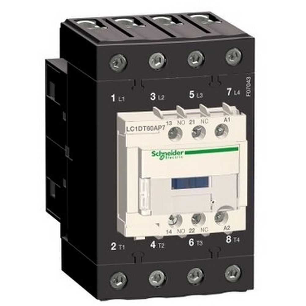 SCHNEIDER LC1-DT60AM7 220VAC 60A 4KUTUP KONTAKTÖR