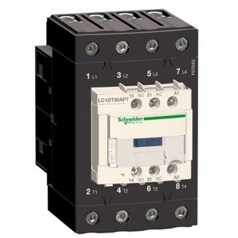 SCHNEIDER LC1-DT60AM7 220VAC 60A 4KUTUP KONTAKTÖR