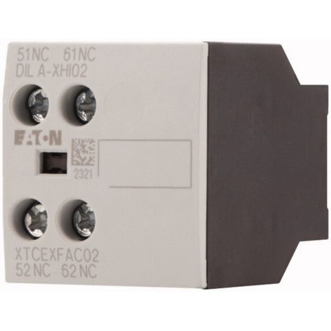 EATON DILA-XHI02 KONTAKTÖR AKSESUARI: YARDIMCI KONTAK 2NK (DILA, DILM7-38 İÇİN)