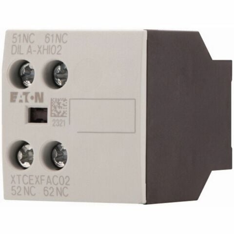 EATON DILA-XHI02 KONTAKTÖR AKSESUARI: YARDIMCI KONTAK 2NK (DILA, DILM7-38 İÇİN)