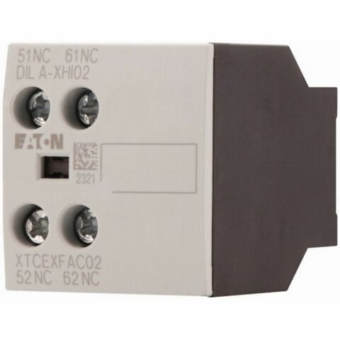 EATON DILA-XHI02 KONTAKTÖR AKSESUARI: YARDIMCI KONTAK 2NK (DILA, DILM7-38 İÇİN)