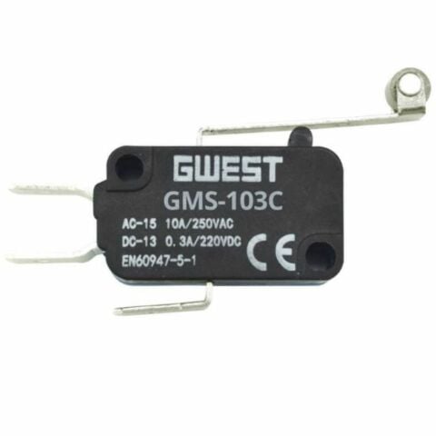 GWEST GMS-103C 10 AMPER UZUN KOLLU METAL MAKARALI MİKRO SWİTCH